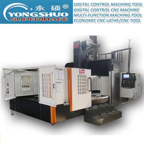 2000*1600mm Big Scale Vertical CNC Milling Machine Gantry CNC Maching Center